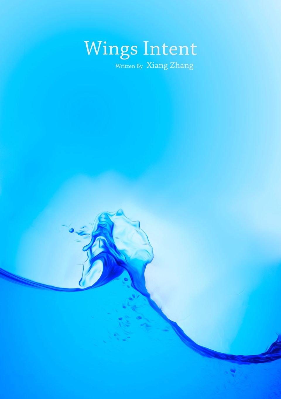 Wings Intent (wave cover) - E-book Covers