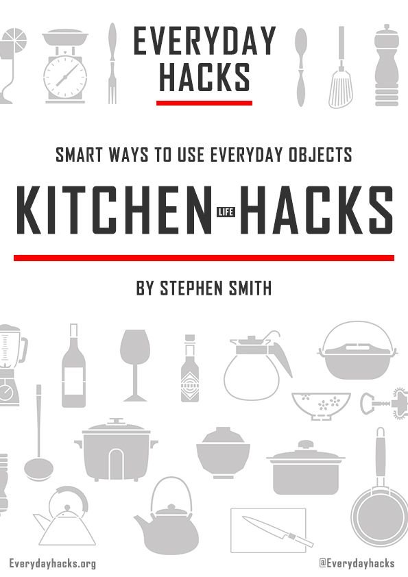 Everyday Hacks: Kitchen Hacks - E-book Covers