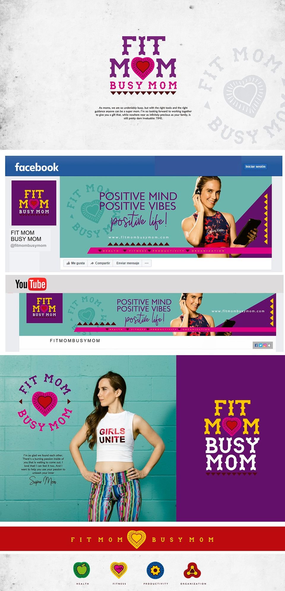 Busy Mom — Coaching Page - Graphic Design