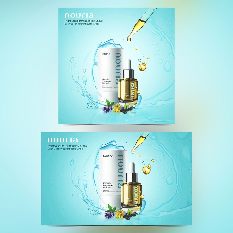 Nouria — Product Ad Banners - Graphic Design
