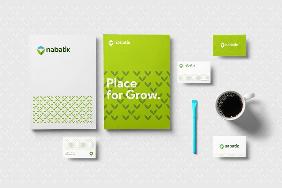 Nabatik — Brand Identity & Stationery - Graphic Design