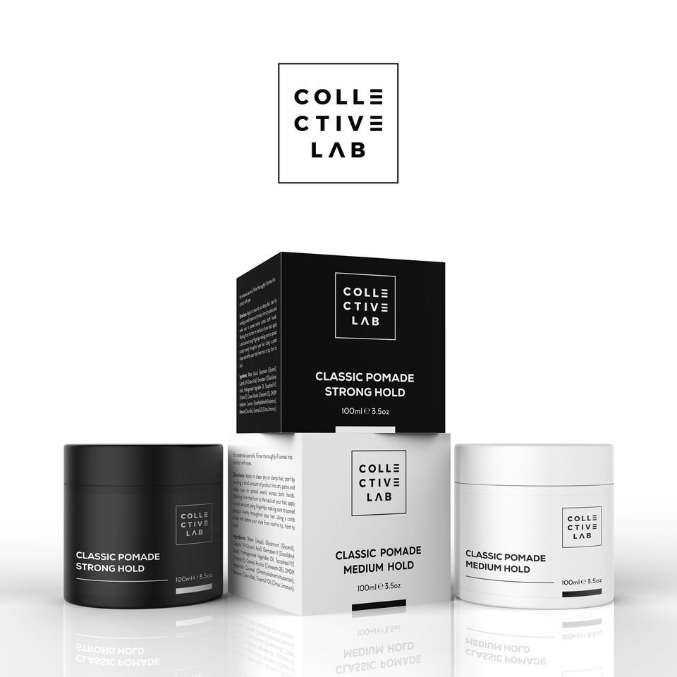 Collective Lab — Pomade Packaging - Graphic Design