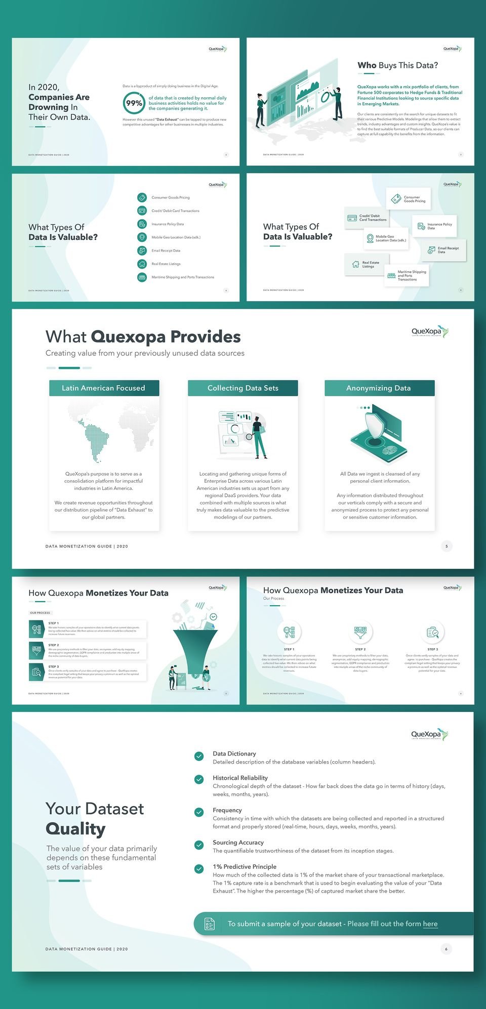 Quexopa — Presentation Slides - Graphic Design