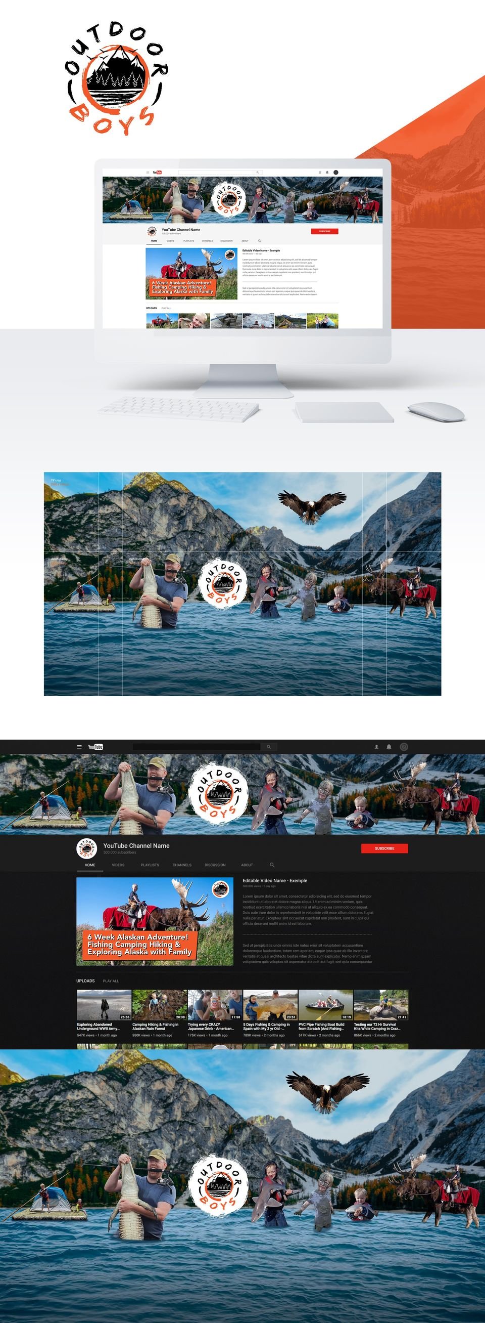 Outdoor Adventures — Website - Graphic Design