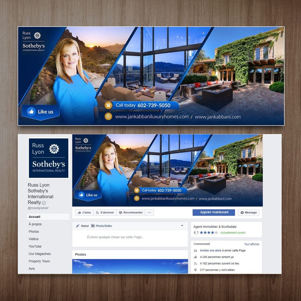 Russ Lyon Sotheby's — Real Estate Social Posts - Graphic Design