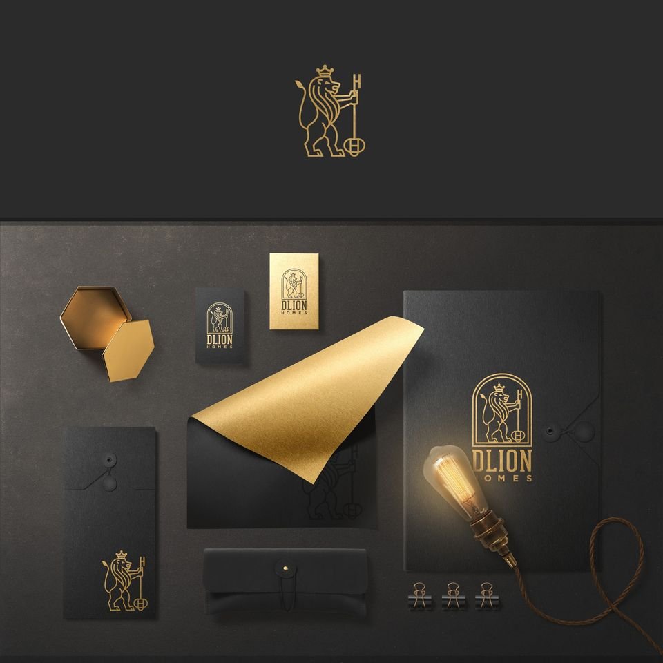 Olion Homes — Brand Identity & Stationery - Graphic Design