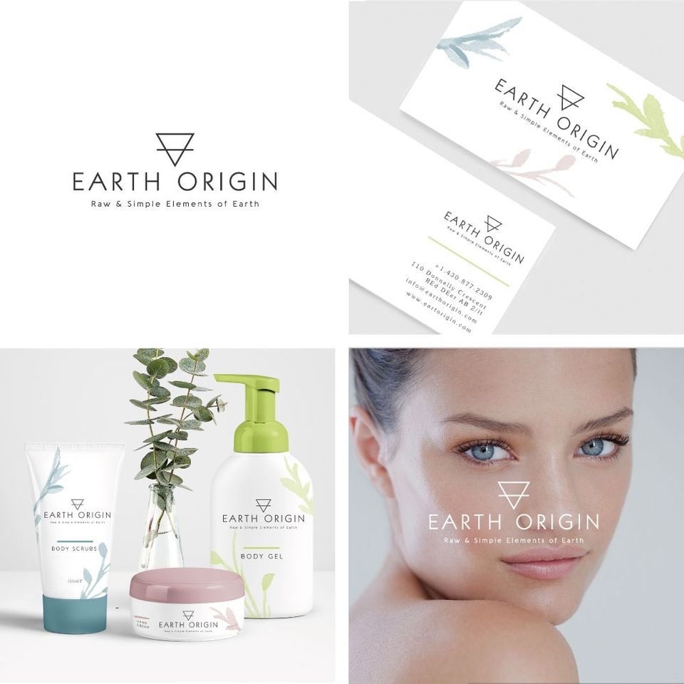 Earth Origin — Brand Identity & Packaging - Graphic Design