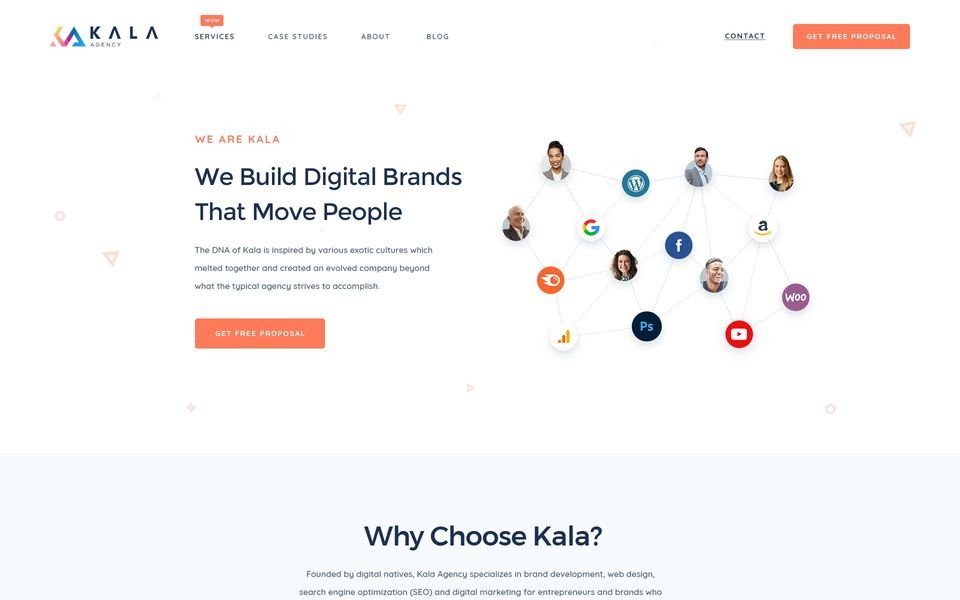 Kala — Agency Website - Graphic Design