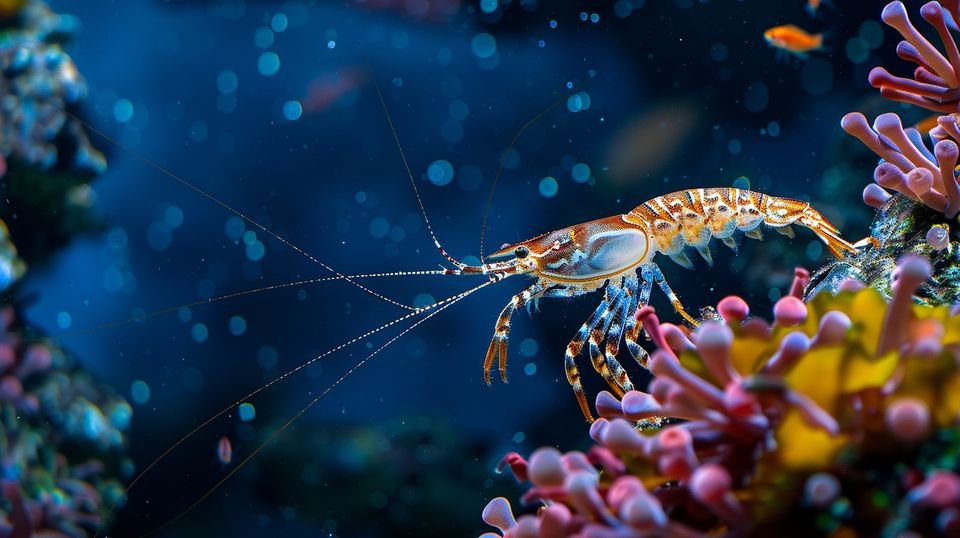 Deep sea shrimp - AI Art