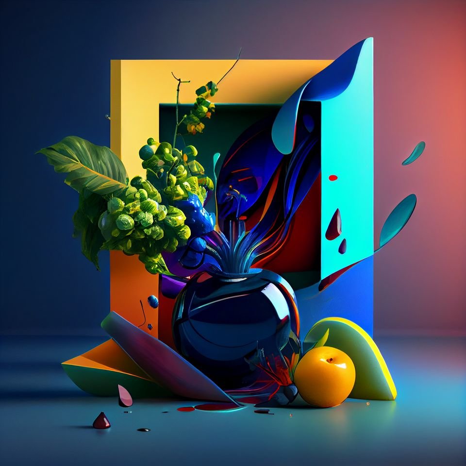Vibrant cinematic experiment - AI Art